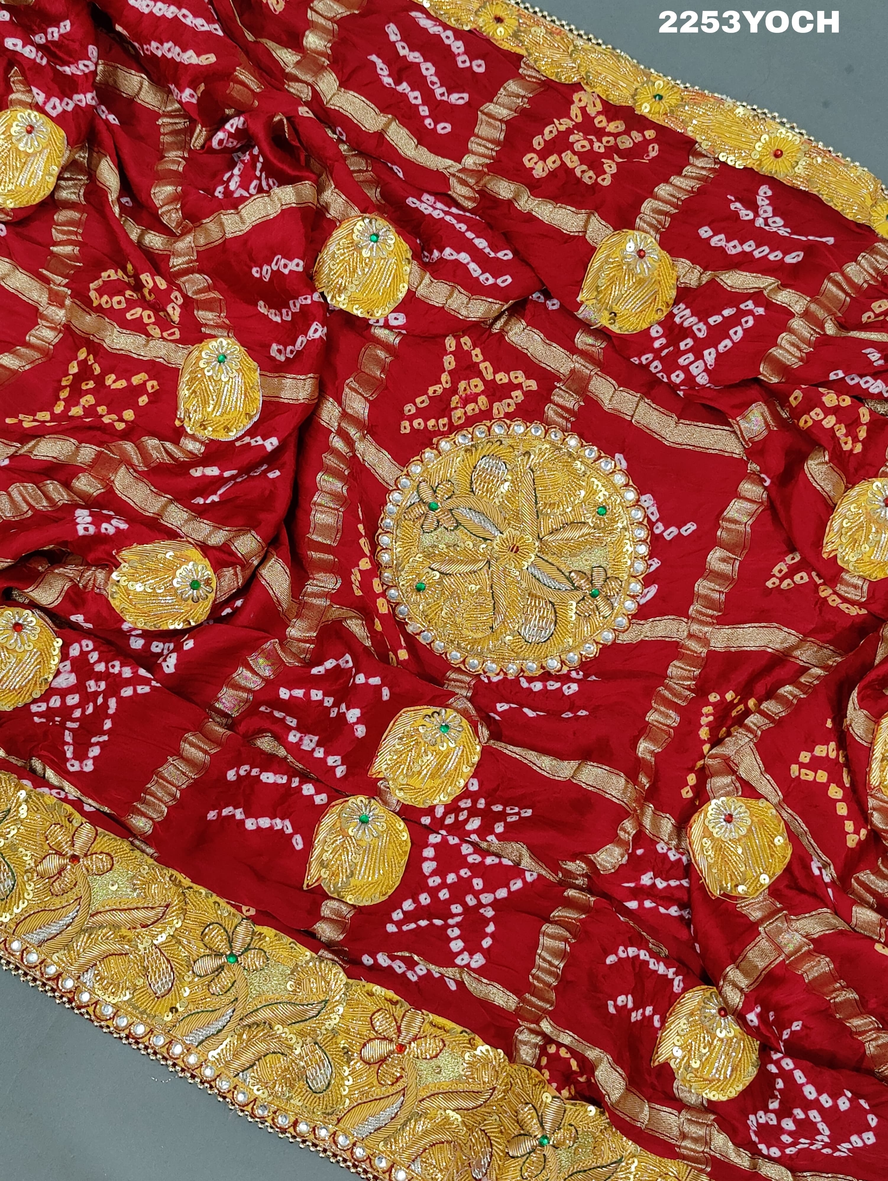 KcPc New Modal Silk Traditional With Bel buti Work Odhna