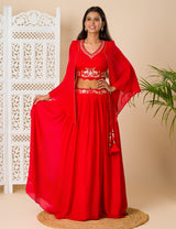 KcPc New Latest Crap Silk Bollywood Cutdana kashida work indo western Dress MUL
