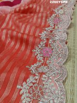 KcPc New Beautiful Chinon Silk Traditional Style With Gotapatti Work Saree PAL