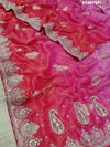 By New Special Lounch Sequence Gotapatti Work Saree