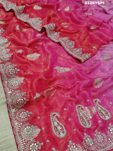 By New Special Lounch Sequence Gotapatti Work Saree