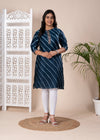 KcPc New Special Jaipuri Designer Chinon Lehriya Style Kurti KML