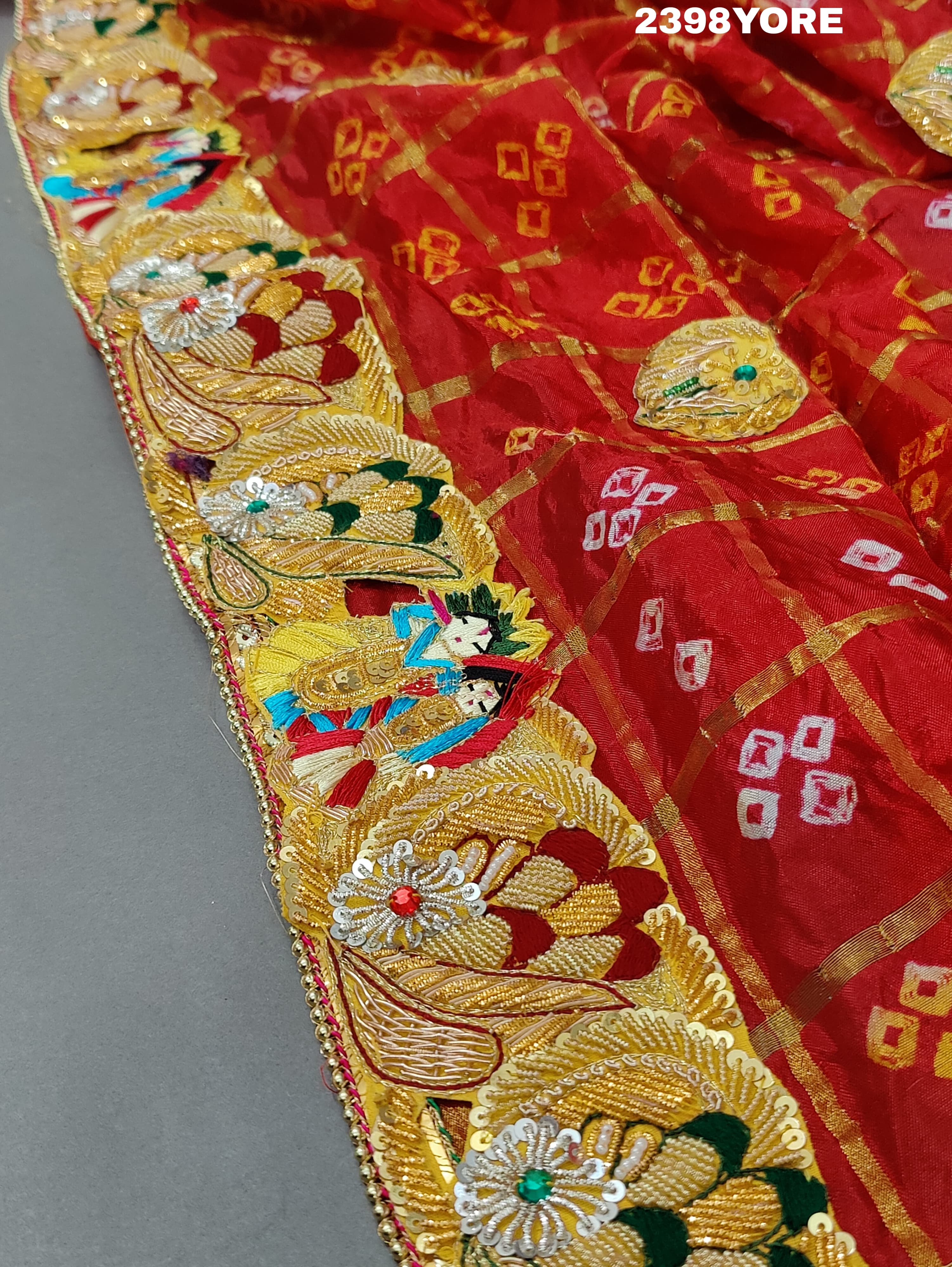 KcPc New Lounching Art Silk Marwadi Style Traditional Wear Odhna