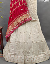 KcPc New Launch Tissue Organza Silk Designer Style With Gota patti WorkLehenga RTK