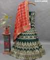 KcPc New Dola Silk Banarasi Style With CutdanaWorkLehenga RTK
