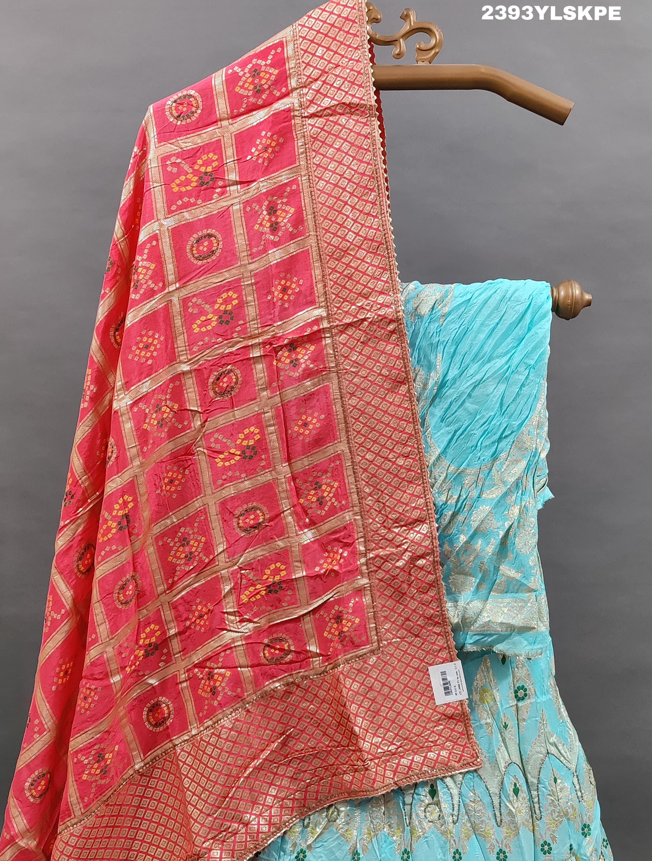 KcPc New Dola Silk Banarasi Style With CutdanaWorkLehenga RTK