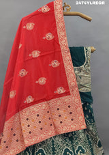 KcPc Elegant Cutdana Work Lehenga in Banarasi Style BTU
