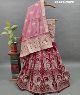 KcPc New Classic Banarasi Look Upada Silk Lehenga with Rich Cutdana Work BTU