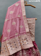 KcPc New Classic Banarasi Look Upada Silk Lehenga with Rich Cutdana Work BTU
