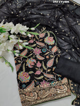 KcPc New Pure chiffon Printed Style With Cutdana Gotapatti work SuitCSA