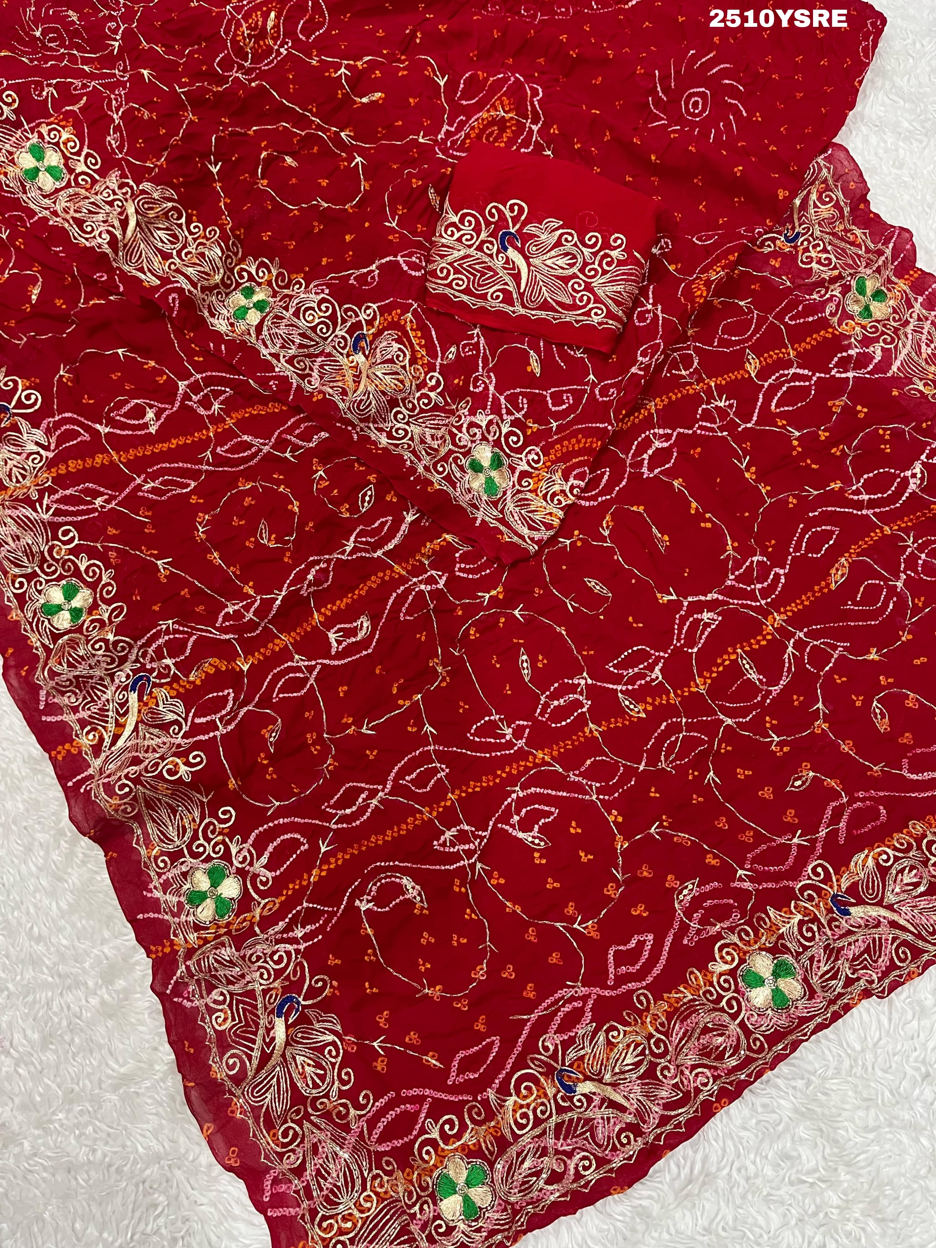 By BandhaniSareeWith Wedding Wear