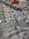 By Printed Style Saree With Zari Border Work