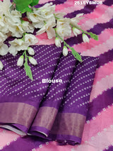 KcPc New Latest Cotton silk Printed Style With Zari Border Saree GAN