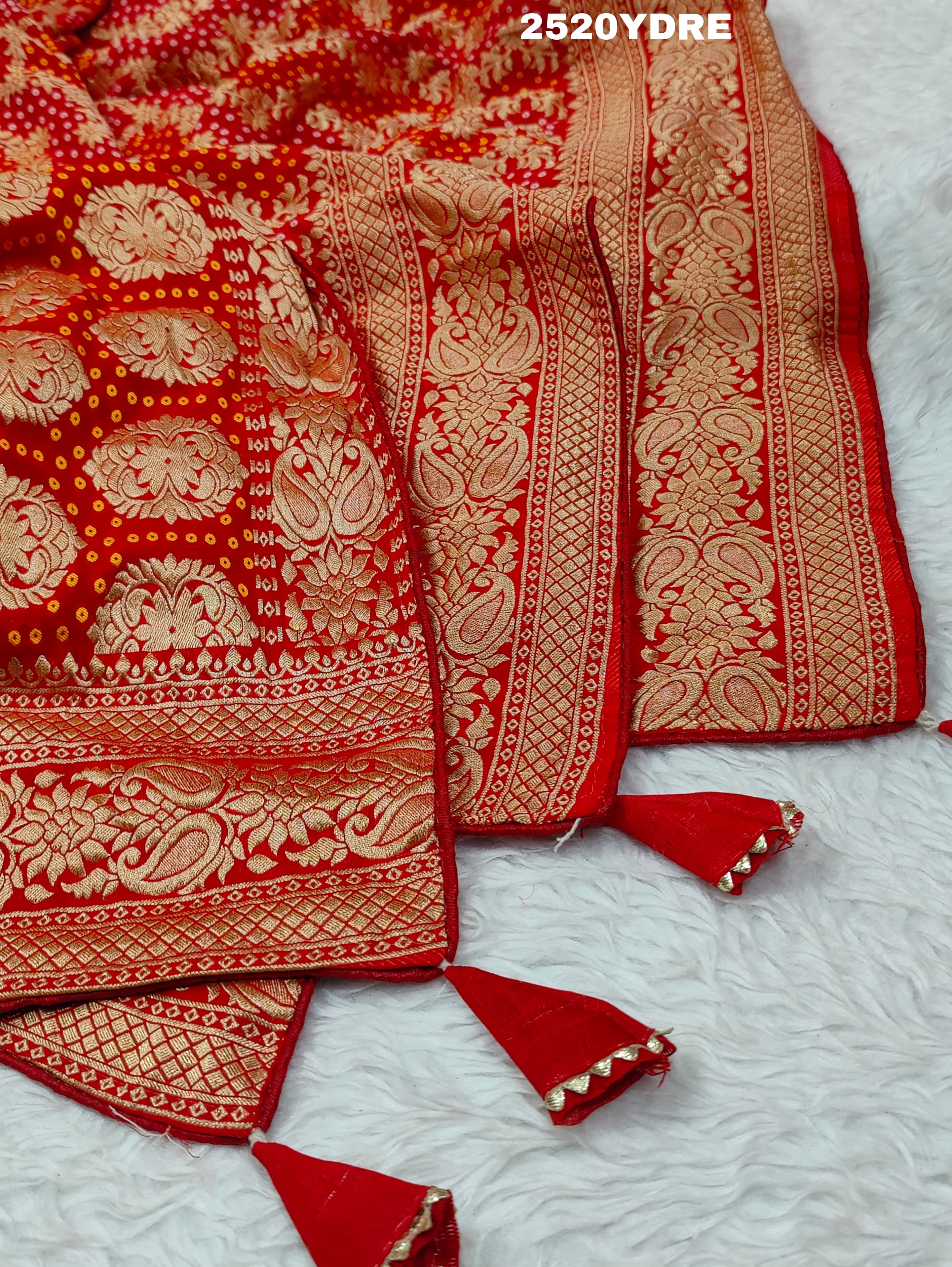 KcPc New Latest Khaddi Geoegette Bandhani Style Dupatta RG