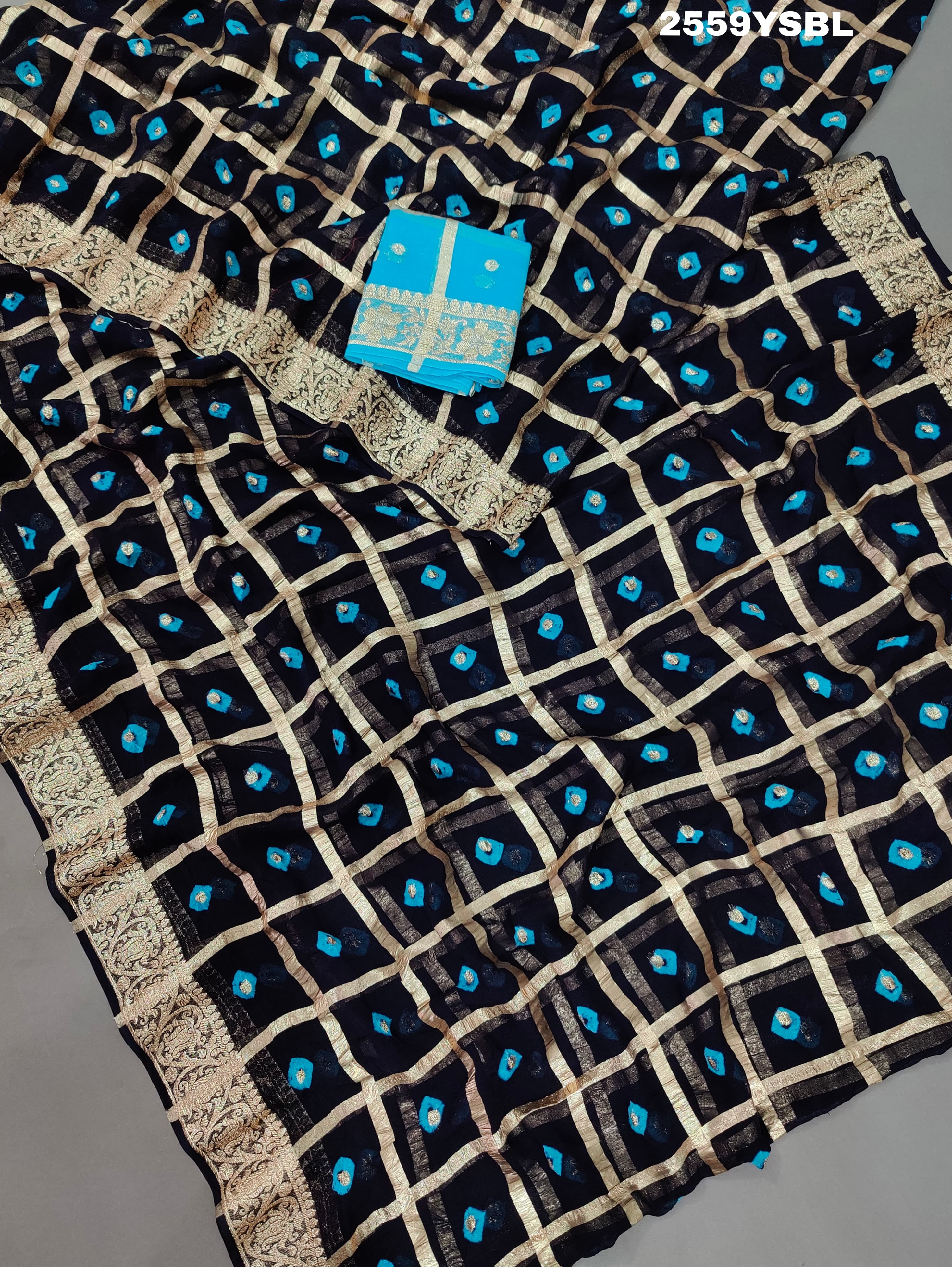 KcPc New Comfortable Casual Saree in Georgette With Zari WeavingCHAND