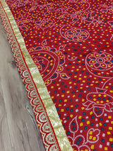 By New Pila Chunri in Soft Cotton With Shubh Mangal Wear