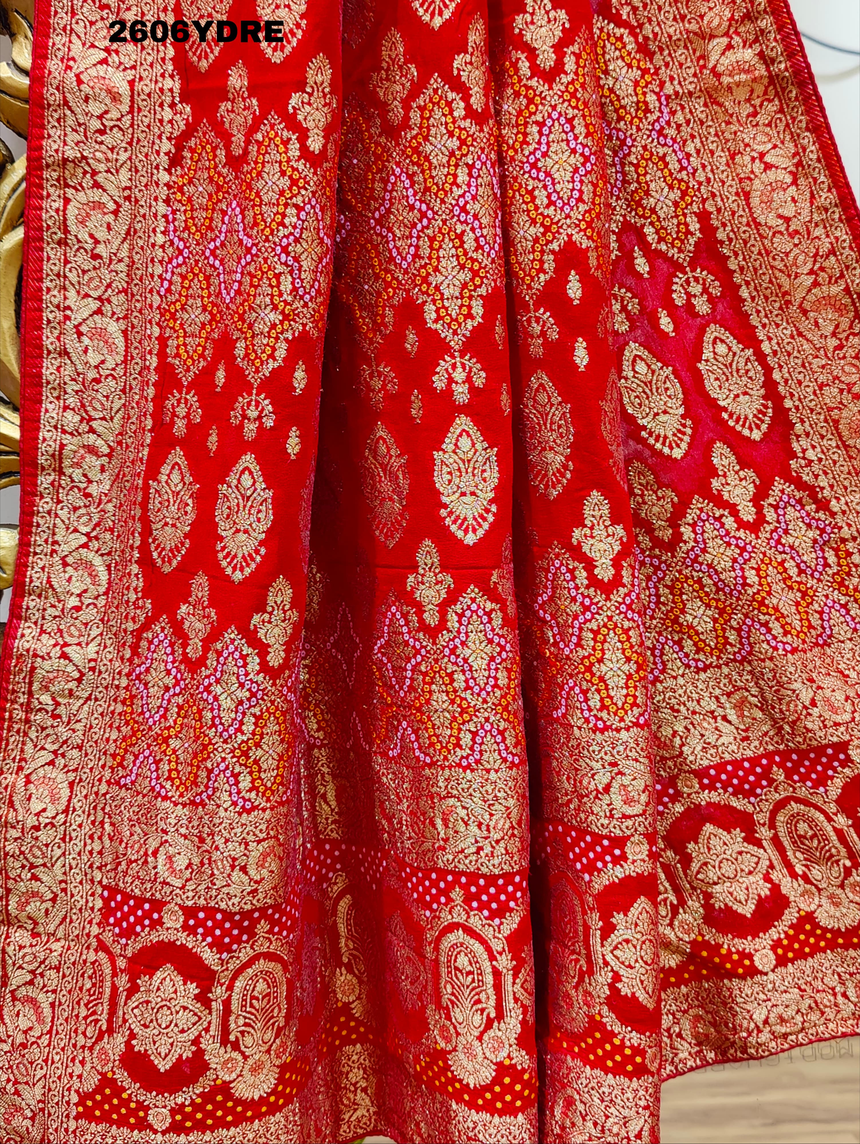 KcPc New Latest Georgette Banarasi Style With Zari weaving Work Dupatta MOH