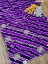 New Chinon Leheriya Style with Gotapatti Work Saree