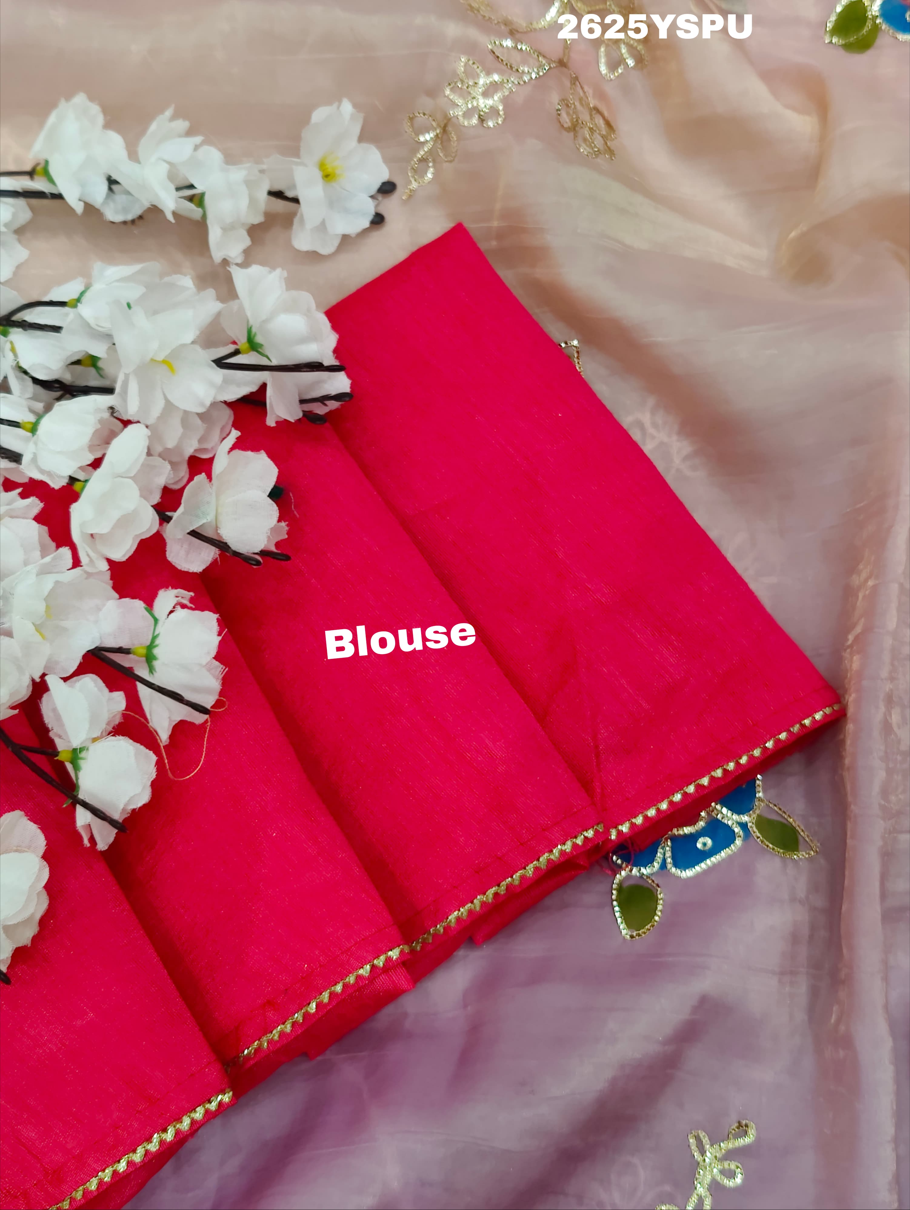 By New Launch Tissue Silk Bollywood Style With Silver Gotapatti Work Saree