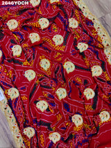By New Ojariya Bandhani Style With Belbuti Work Odhna