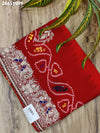 By New Pure Ojariya Fabric with Handcrafted Zardosi Work Odhna