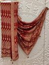 KcPc New Georgette Banarasi Style With Zari weaving Work Dupatta MOH