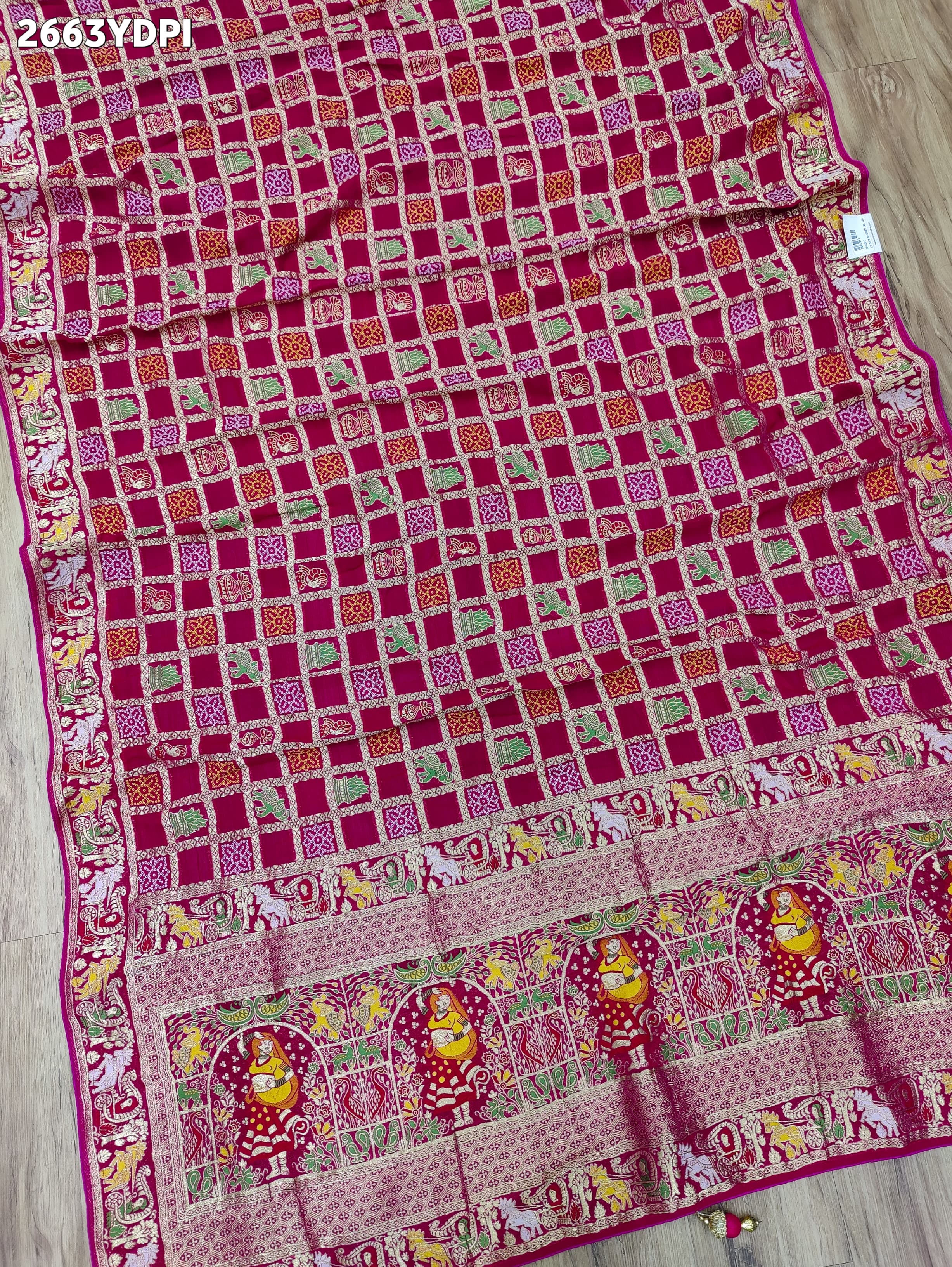 By KalamkariSaree With Traditional Wear