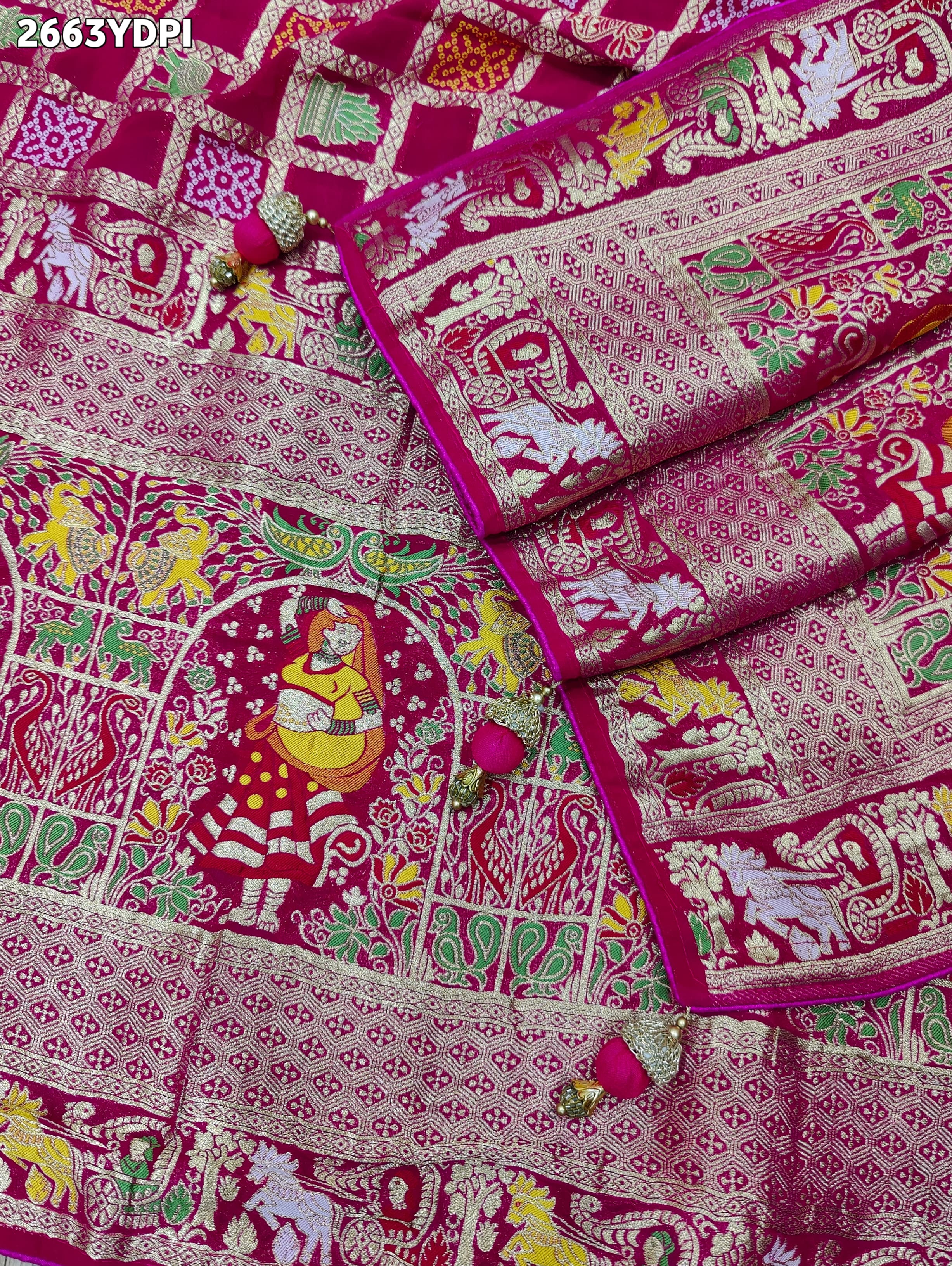 By KalamkariSaree With Traditional Wear