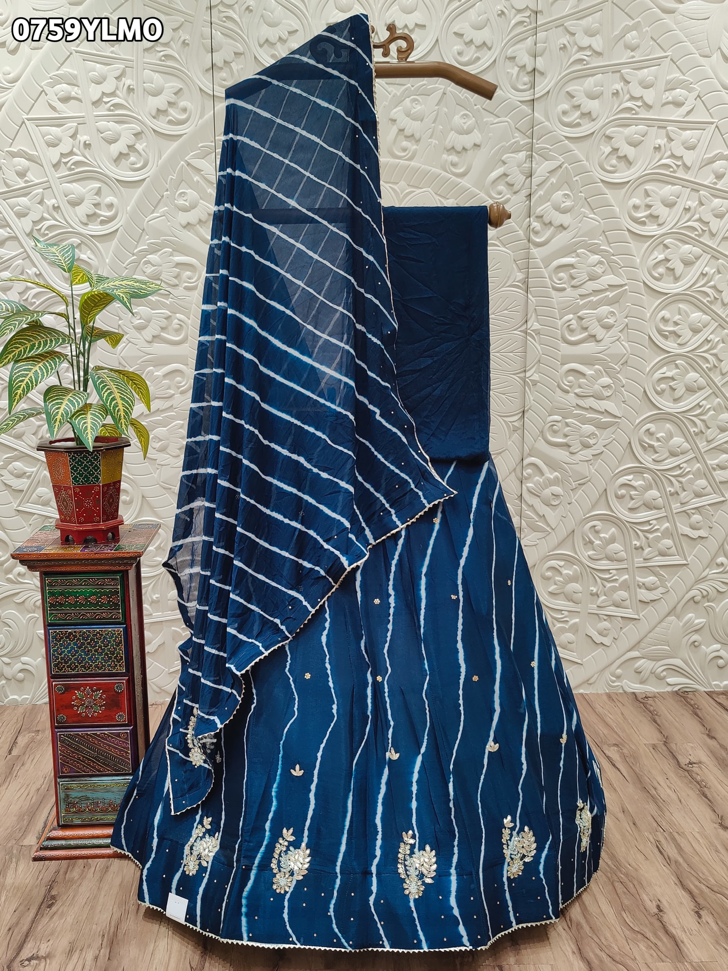 By Rajasthani Lehenga With Traditional Wear