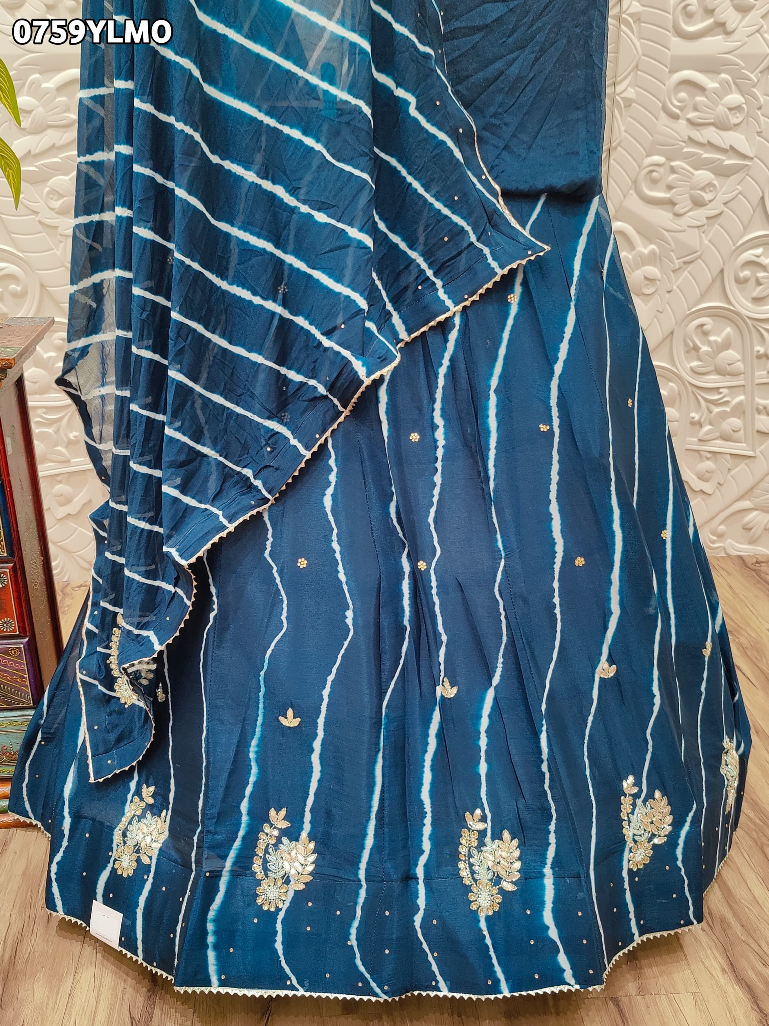 By Rajasthani Lehenga With Traditional Wear