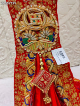 By New Georgette Traditional Style Bel buti Work Odhan
