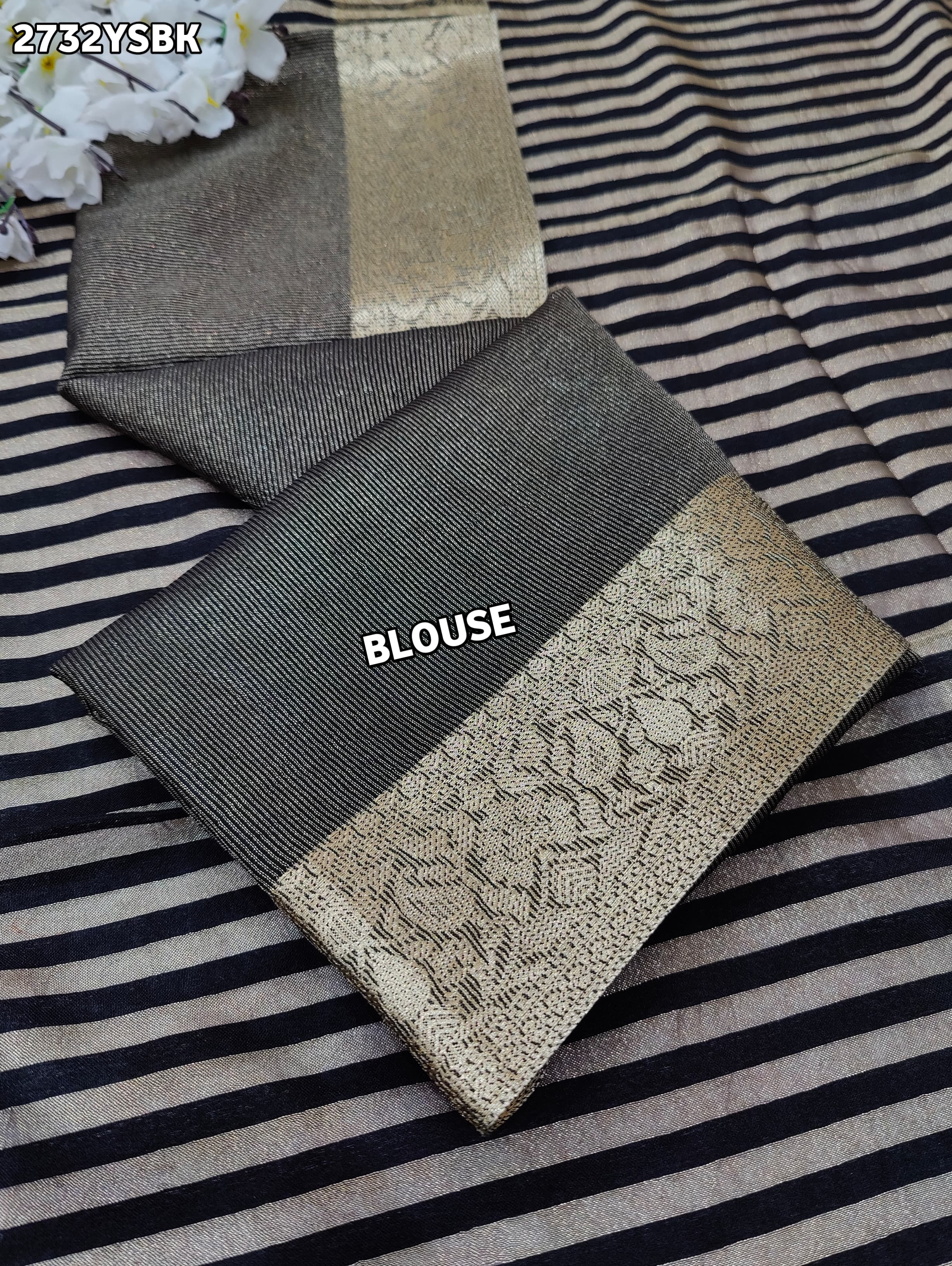 By Banarasi Style With Zari weaving Saree