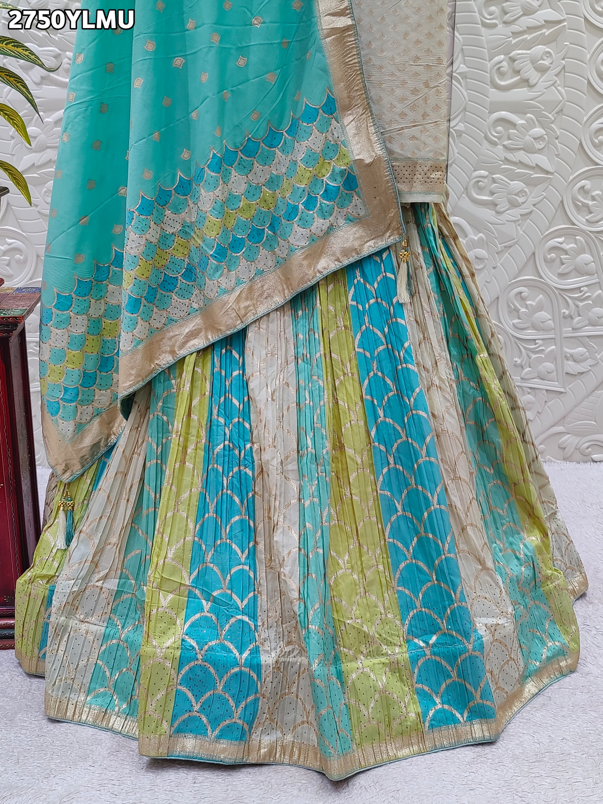 By BanarasiLehenga With Traditional wear