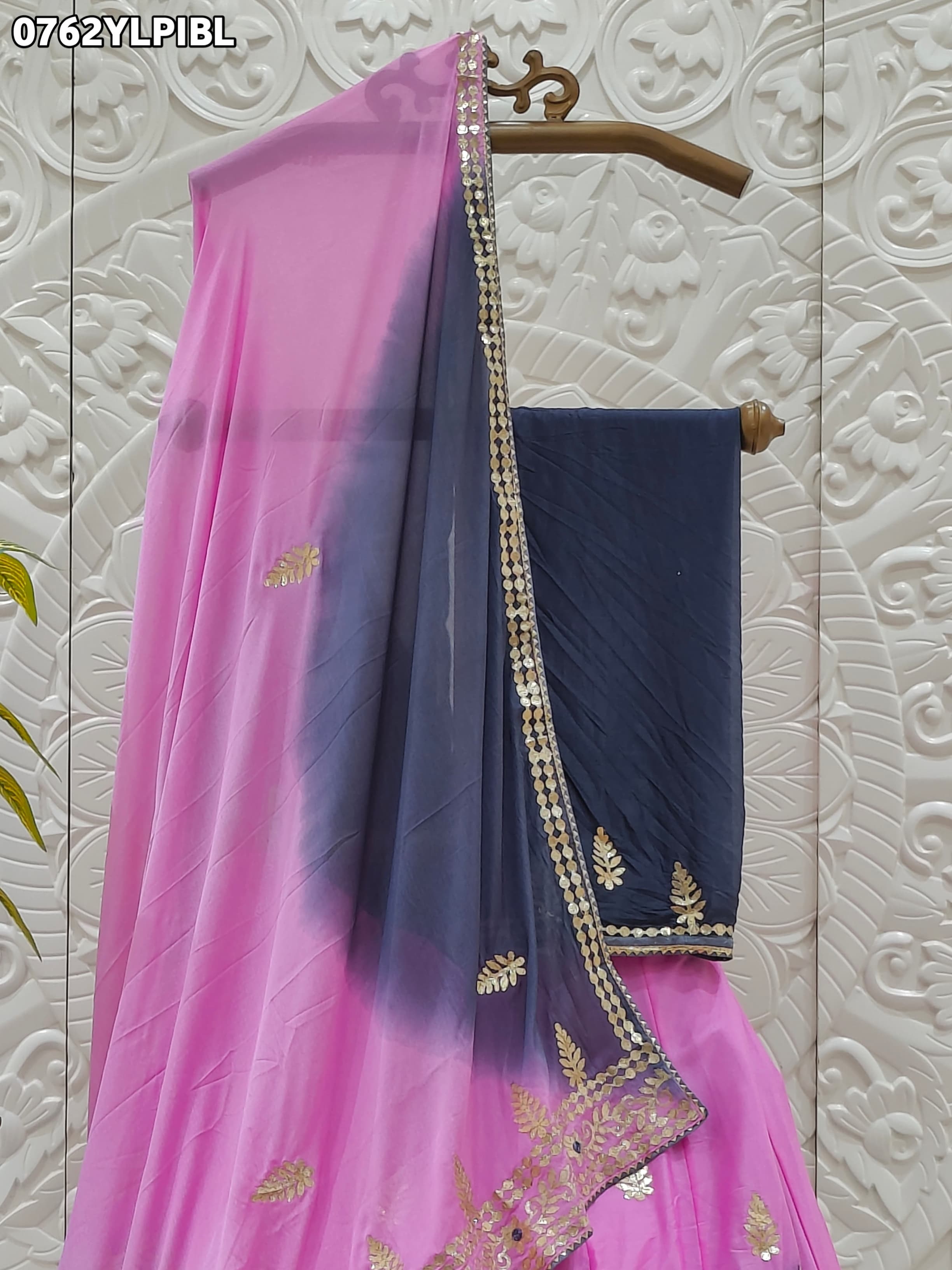 By Jaipuri Bandhani Lehenga With Traditional wear