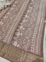 By Printed Style With Zari border