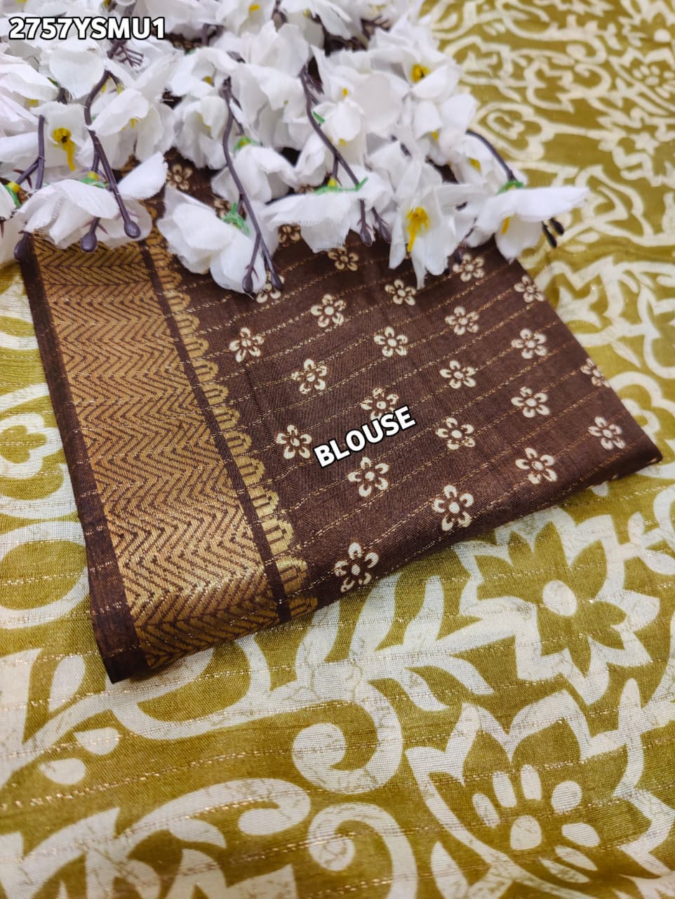 KcPc New Light & Breezy Printed Cotton Silk Saree STL