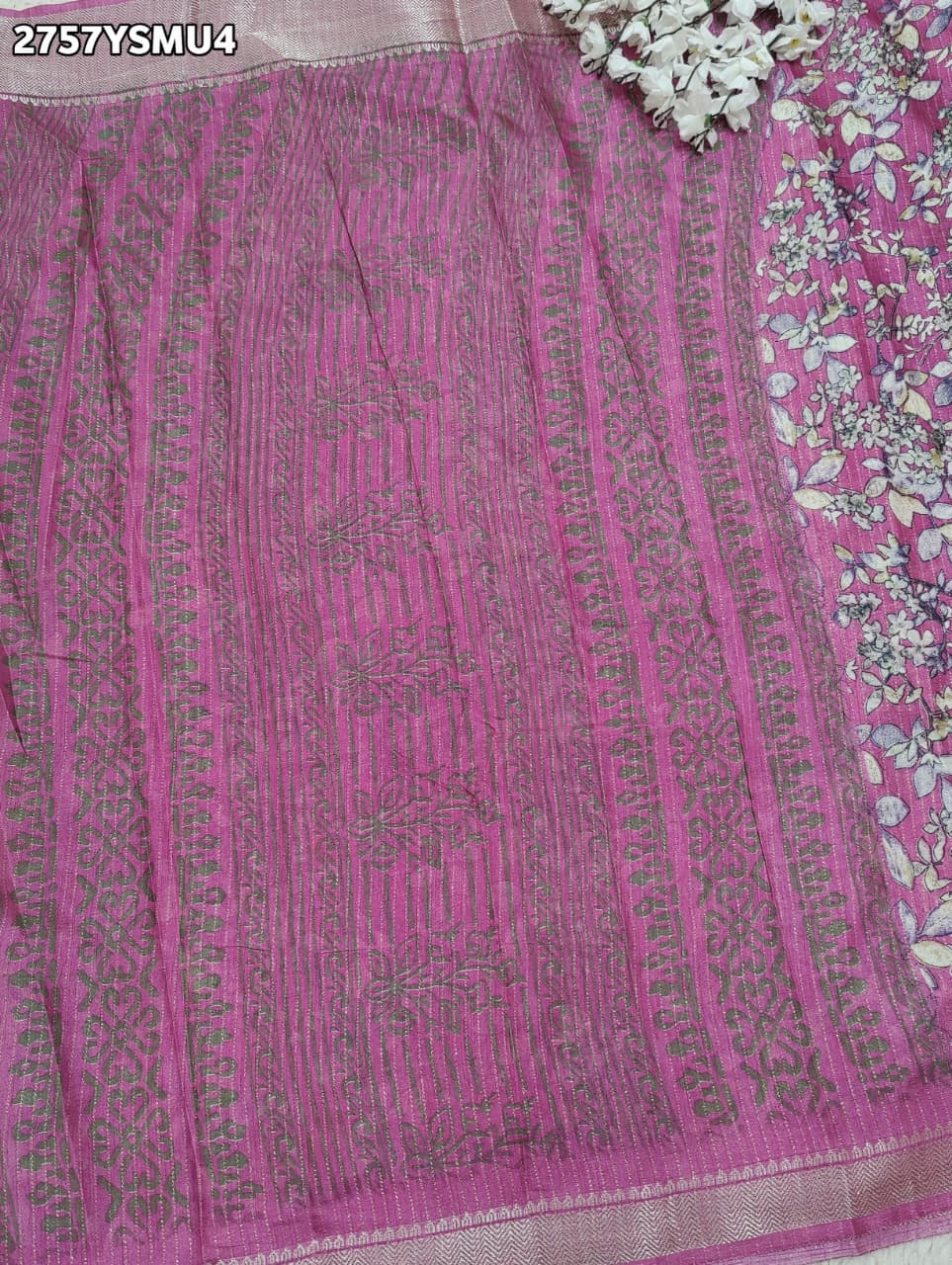KcPc New Casual Elegance Cotton Silk Printed Saree STL