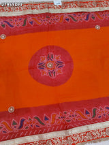 By Bandhani Saree With Traditional Wear