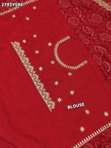 By Bandhani Saree With Casual Wear