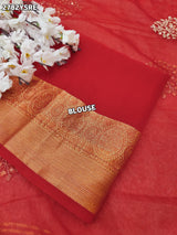 By Banarasi Saree With Festive Wear