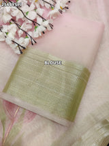 By Printed Saree With Casual Wear
