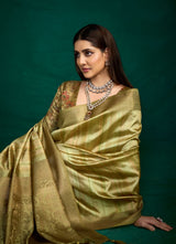By Banarasi Saree With Casual wear