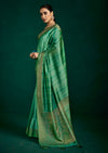 By Banarasi Saree With Casual wear