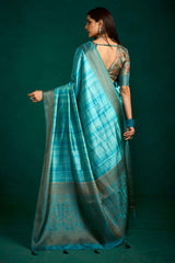 By Banarasi Saree With Casual wear