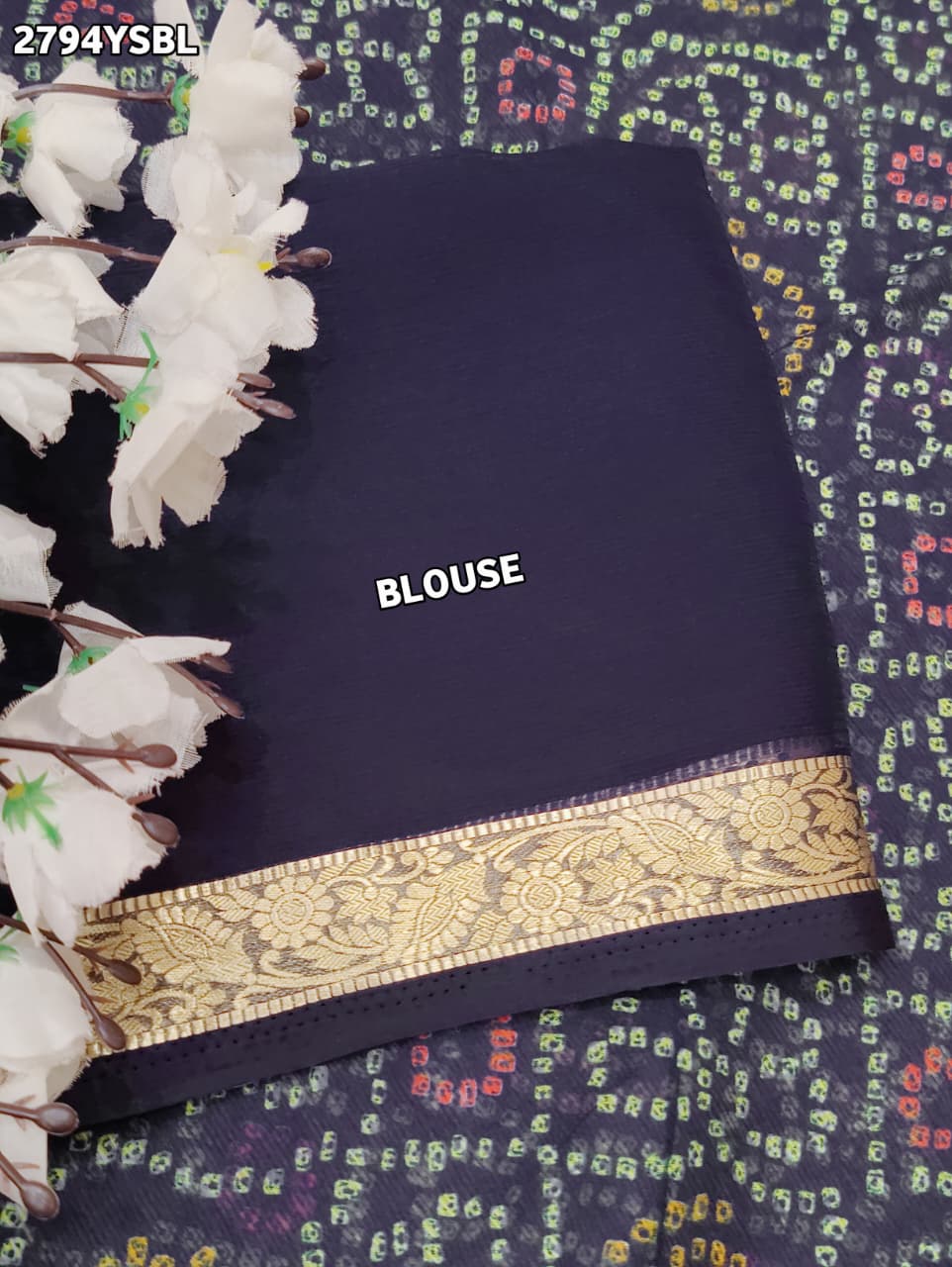 By Bandhani Saree With Casual wear