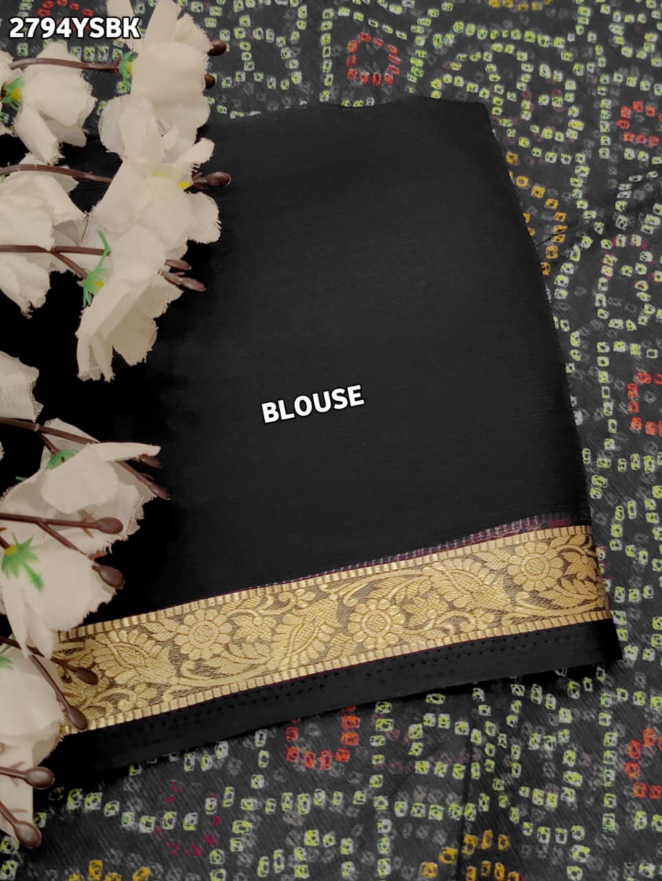 By Bandhani Saree With Casual wear