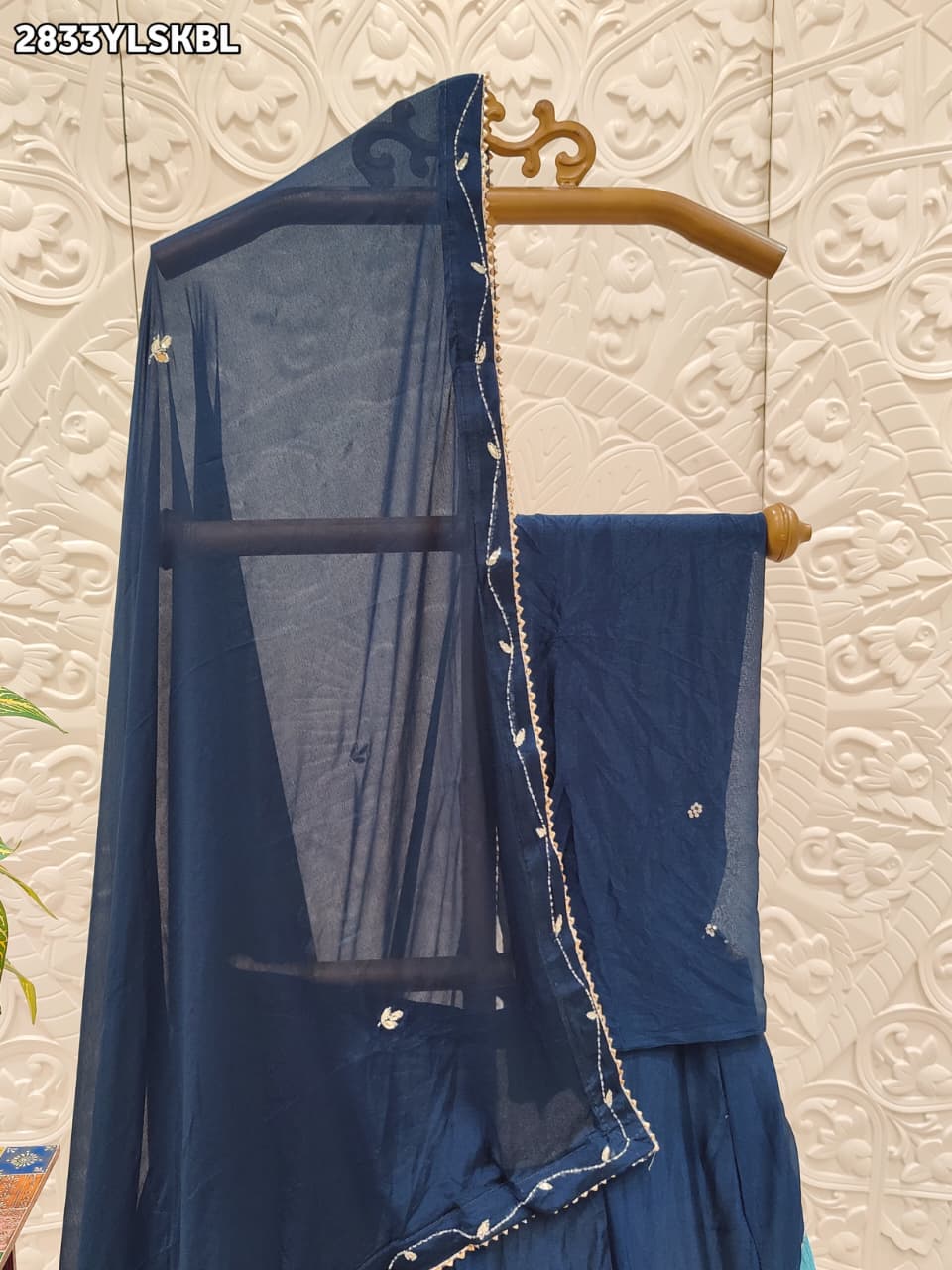 By Traditional Lehenga With Cutdana Work