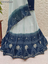 By Bandhani Lehenga With Traditional Wear