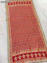 KcPc New Traditional Khaddi Georgette Dupatta with Meena Kari Detailing KcPc