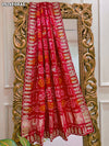 By Bandhani Saree With Traditional Wear